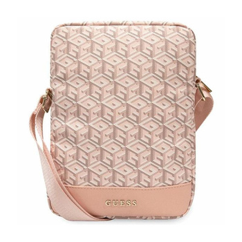 Guess GCube Stripe Tablet Bag - 10" Tablet Bag (Pink)