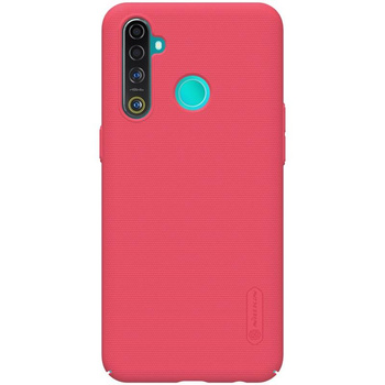 Nillkin Super Frosted Shield - Realme 5 Pro / Realme Q Case (Bright Red)