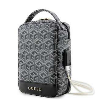 Guess GCube Stripe Travel Universal Bag - Accessory Organiser (Black)