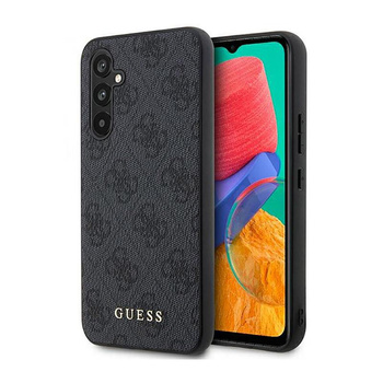 Guess 4G Metal Gold Logo - Pouzdro pro Samsung Galaxy A54 5G (šedé)