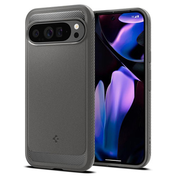 Spigen Rugged Armor - pouzdro pro Google Pixel 9 Pro XL (mramorově šedé)