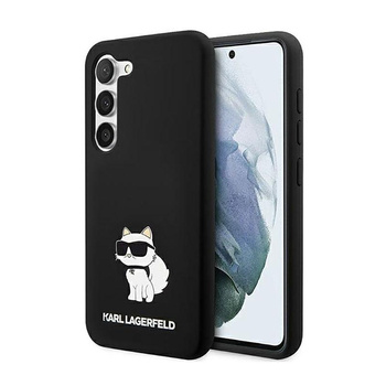 Karl Lagerfeld Silikon NFT Choupette - Samsung Galaxy S23+ Tasche (schwarz)