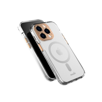 Moshi iGlaze MagSafe - Etui iPhone 14 Pro (Sunset Gold)