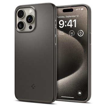 Spigen Thin Fit - pouzdro pro iPhone 15 Pro Max (bronzová)