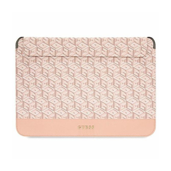 Guess GCube Stripes Computerhülle - 14" Notebooktasche (Pink)