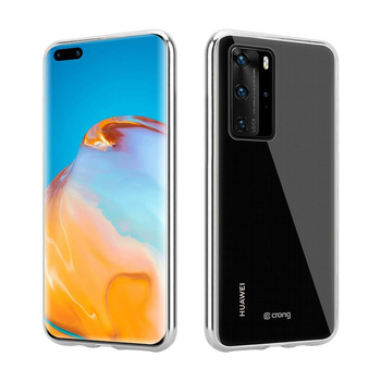 Crong Crystal Slim Cover - Huawei P40 tok (átlátszó)