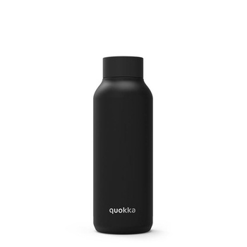 Quokka Solid - Termo láhev z nerezové oceli 510 ml (Jet Black)