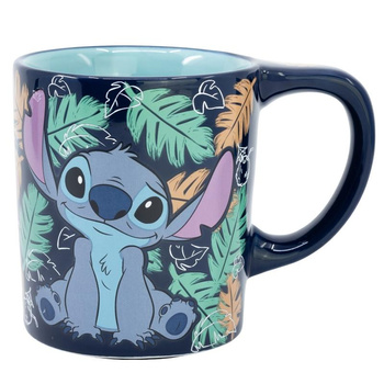 Disney Stitch - Nevratný keramický hrnek Dropsafe z kolekce Ohana 300ml