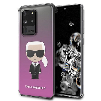 Karl Lagerfeld Ikonik - Etui Samsung Galaxy S20 Ultra (pink)