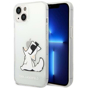 Karl Lagerfeld Choupette Fun Sunglasses - Etui pour iPhone 14 Plus (Transparent)