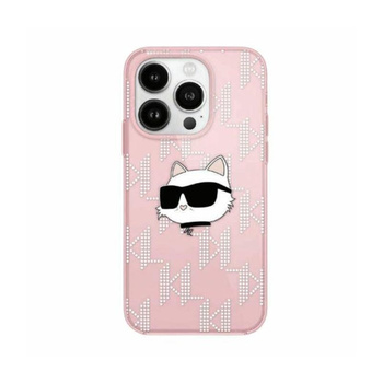 Karl Lagerfeld IML Choupette Head & Monogram - iPhone 11 tok (rózsaszín)