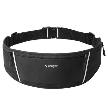 Spigen A710 Dynamic Shield Waist Bag - Sports pouch / kidney for smartphone up to 6.9" (Black)