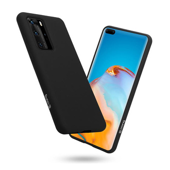 Crong Color Cover - Huawei P40 Pro tok (fekete)