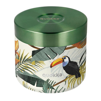 Quokka Whim Food Jar - Boîte à lunch thermos 600 ml (Tropical)