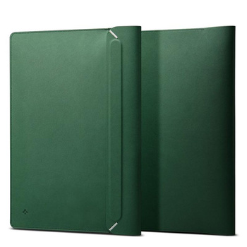 Spigen Valentinus Sleeve Laptop - pouzdro na 13" / 14" notebook (Jeju Green)