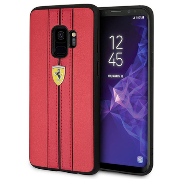 Ferrari Urban Hardcase - Pouzdro pro Samsung Galaxy S9 (červené)