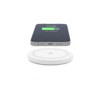 PURO Wireless Charging Station QI - Kabelloses induktives Qi-Ladegerät (weiß)