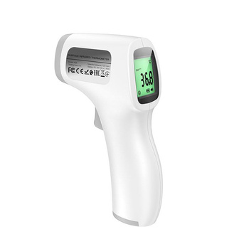 Thermomètre infrarouge Hoco - Thermomètre infrarouge sans contact (blanc)