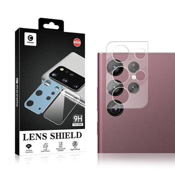 Mocolo Silk Camera Lens Glass - Verre de protection pour l'objectif de l'appareil photo du Samsung Galaxy S22 Ultra