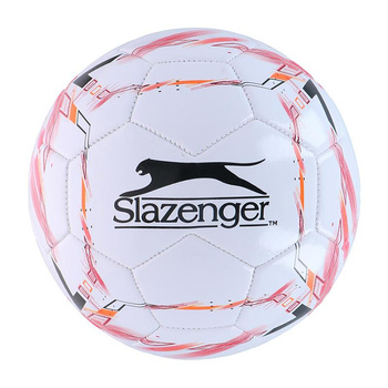 Slazenger - Fotbal r. 5 (bílá / červená)