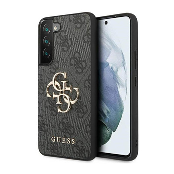 Guess 4G Big Metal Logo - Samsung Galaxy S23 Case (grey)