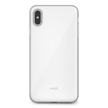 Moshi iGlaze - iPhone Xs Max Hülle (Perlweiß)