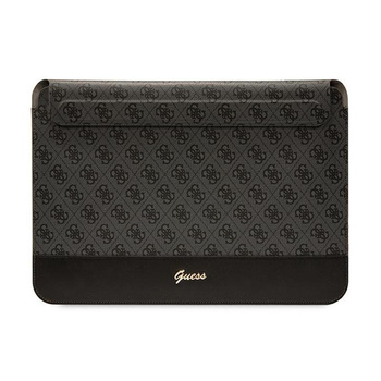 Pouzdro na počítač Guess 4G Stripe Metal Logo - 14" pouzdro na notebook (černé)