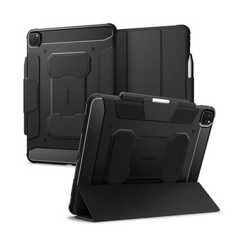 Spigen Rugged Armor Pro - Gehäuse für iPad Pro 13" (M4, 2024) (Schwarz)