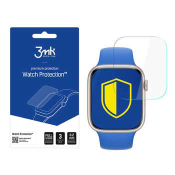 3mk Watch Protection ARC+ - Ochranná fólie pro Apple Watch 7 45mm (3 ks)