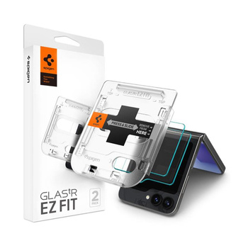 Spigen Glas.TR EZ Fit 2er-Pack - gehärtetes Glas für Samsung Galax Z Flip 6 (2 Stück)