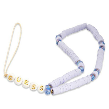 Guess Phone Strap Beads Heishi - Phone Pendant 25 cm (Lilac)