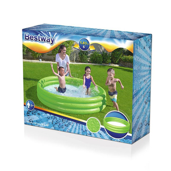 Bestway - piscine gonflable de jardin 183x33 cm (vert)