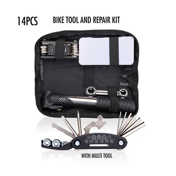 Bicycle Gear - Set d'outils pour vélo dans une valise 14 articles