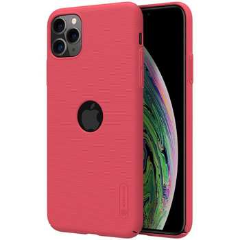 Nillkin Super Frosted Shield - Apple iPhone 11 Pro Case with Logo Cutout (Bright Red)