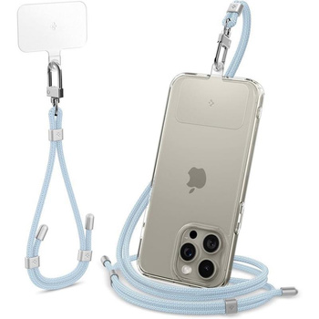 Spigen Universal Strap Set Crossbody & Wrist - Bandoulière + dragonne pour téléphone portable (Mute Blue)