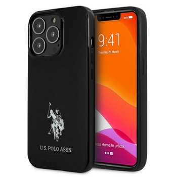 US Polo Assn Horses Logo - iPhone 13 Pro Case (black)