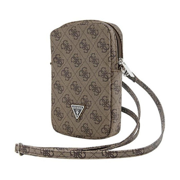 Guess Zip 4G Triangle - Sacoche pour téléphone portable (marron)