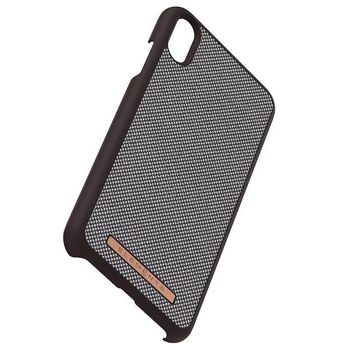 Nordic Elements Saeson Idun - Coque en matériau pour iPhone Xs Max (marron foncé)