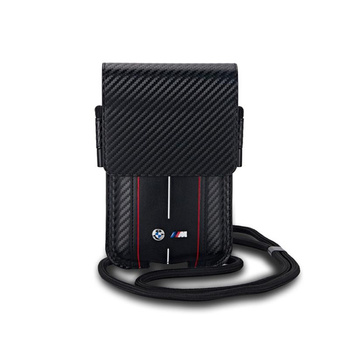 BMW Carbon Red Stripes Wallet Bag - Phone Bag (noir)