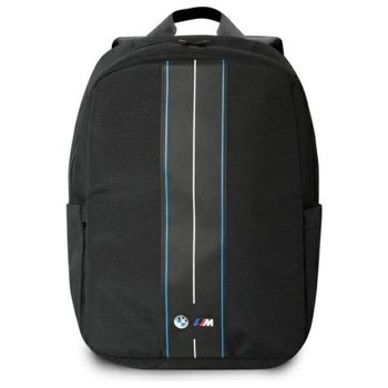 BMW Nylon Blue Stripe - 16" batoh na notebook (černý)