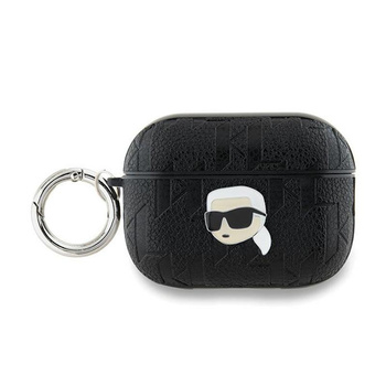 Karl Lagerfeld Monogram Karl Head - Pouzdro AirPods Pro 2 (černé)