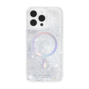 Kate Spade New York Liquid Glitter MagSafe - iPhone 15 Pro tok (Opál irizáló)