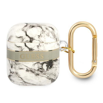 Guess Marble Strap - Airpods 1/2 gen Gehäuse (Grau)